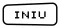 Logo for INIU