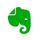 Logo of Evernote