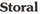 Logo for Storal