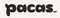 Logo for Pacas