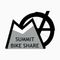 Logo for Summit Bike Share