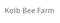 Logo for Kolb Bee Farm