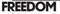 Logo for Freedom