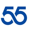 Logo for 55.com
