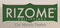 Logo for RIZOME
