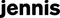 Logo for Jennis