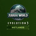 Logo for Jurassic World Evolution