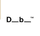 Logo for Db