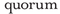 Logo for Quorum International