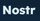 Logo of Nostr