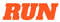 Logo for RUN with us
