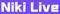 Logo for Niki Live