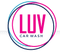 Logo for LUV Car Wash