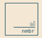 Logo for nmbr