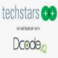 Logo for Techstars and Dcode42 Partner