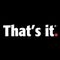 Logo for That’s it