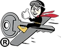 Logo for The Flying Locksmiths