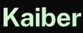 Logo for Kaiber