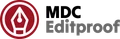 Logo for MDC Editproof