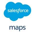 Logo for Salesforce Maps