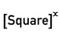 Logo for SquareX